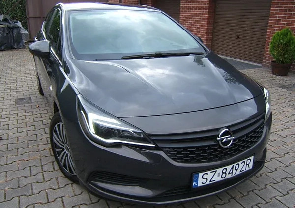 Opel Astra cena 39800 przebieg: 90800, rok produkcji 2016 z Zabrze małe 172
